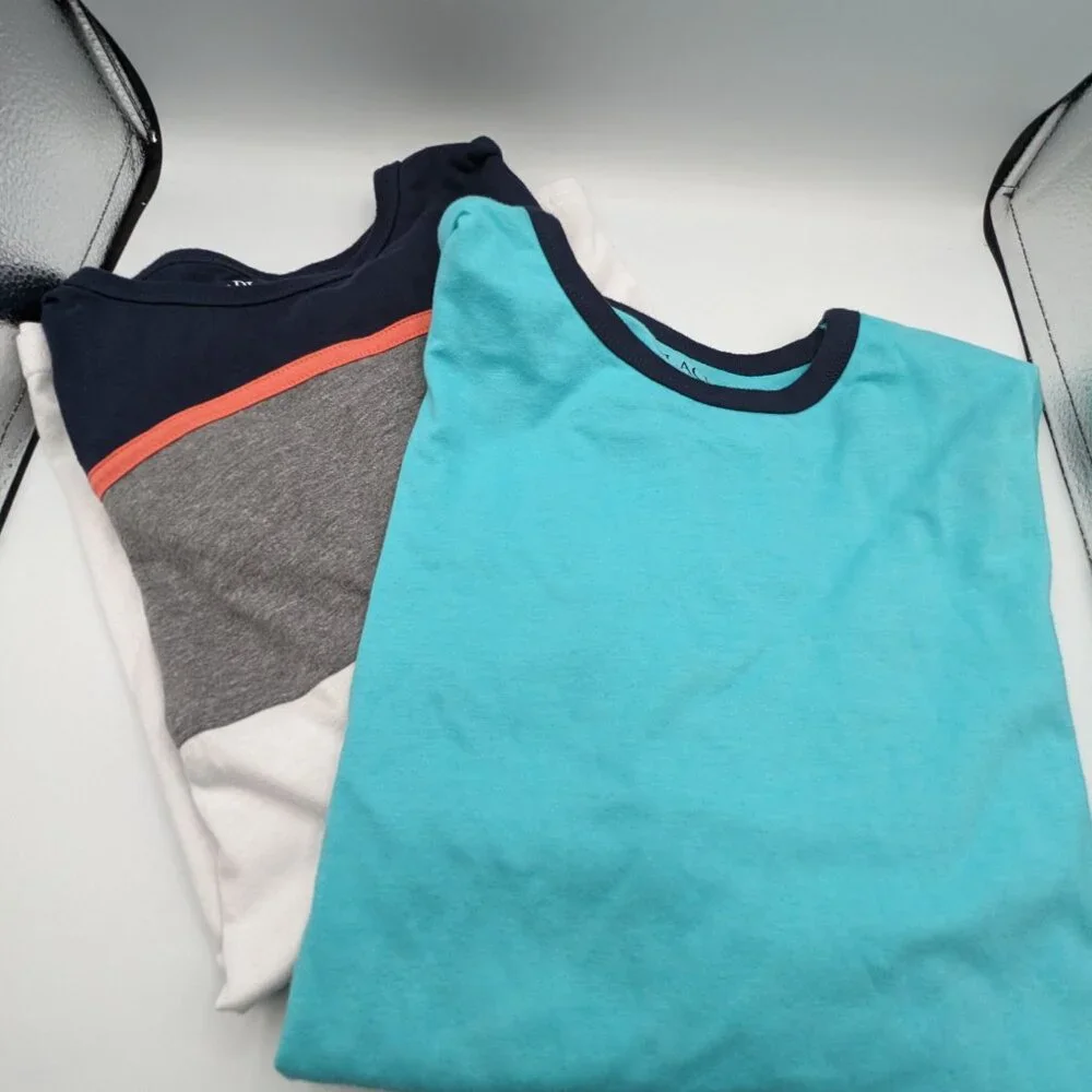 Two Children's Place Boy's Long Sleeve T-Shirts, Size XXL, Bundle